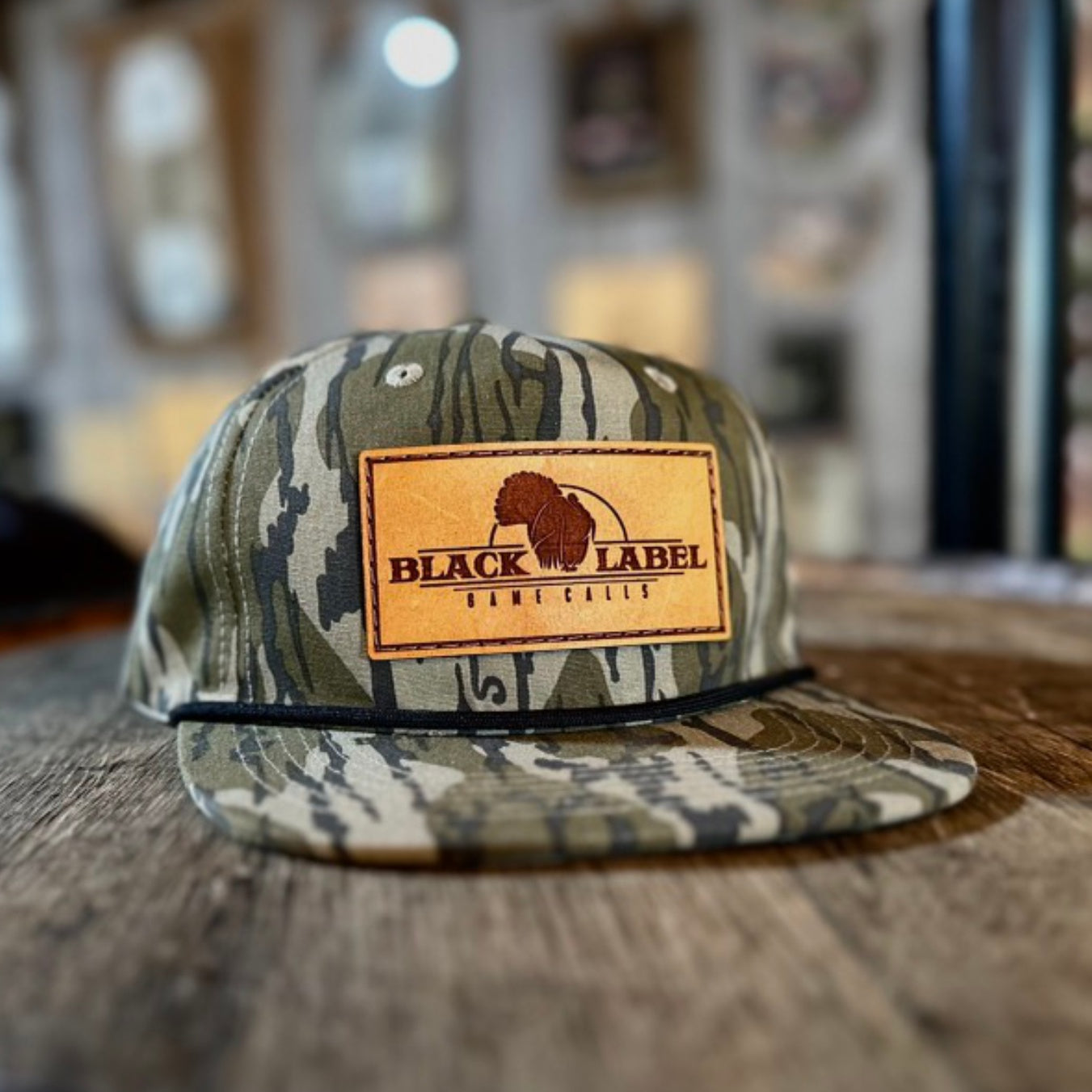 Mossy Oak Bottomland Rope Patch Hat