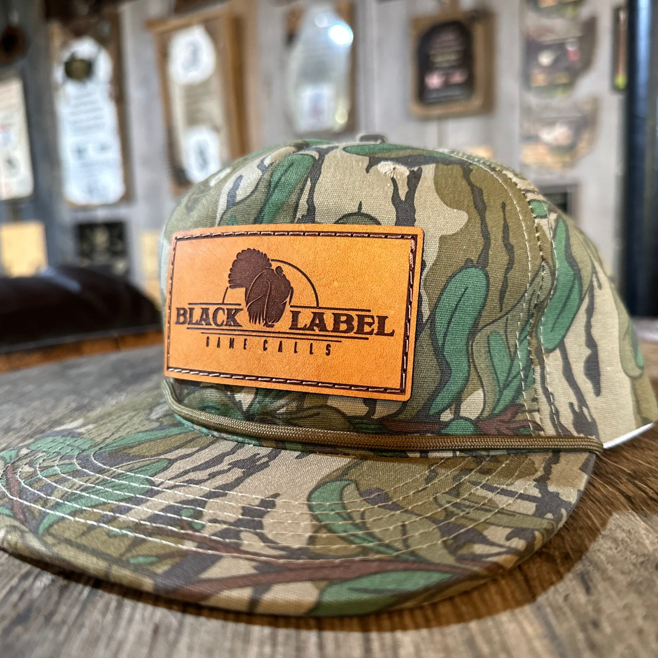 Mossy Oak Greenleaf Rope Patch Hat