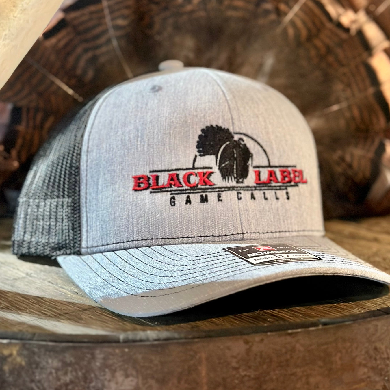 Grey/Black Logo Hat