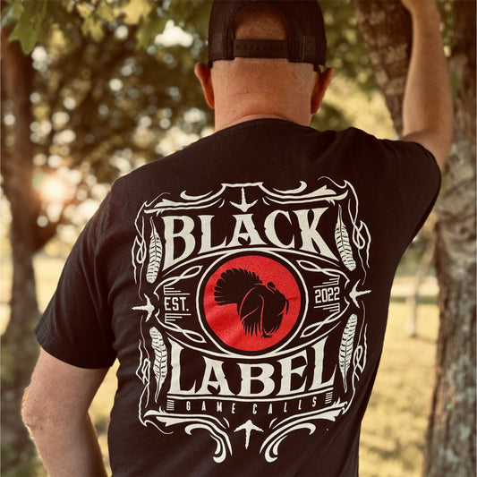 Black Label Vintage T-Shirt - Black