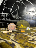 Retro Green/Gold Rope Hat